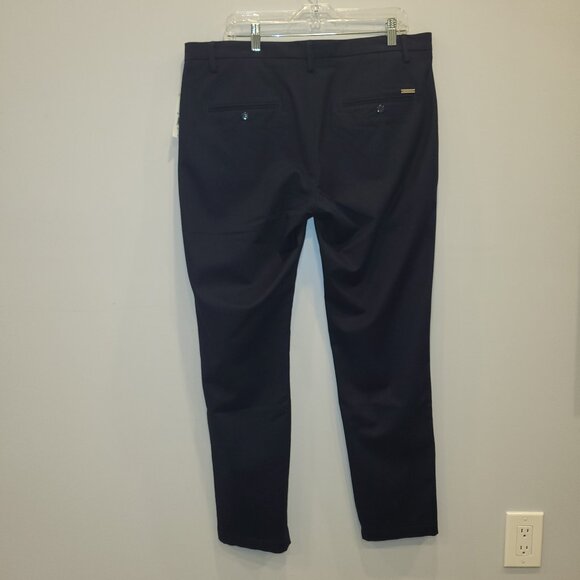 Bruun and Stengade Cotton Spandex Navy Chino Men's Pants Size 36 - Picture 3 of 14